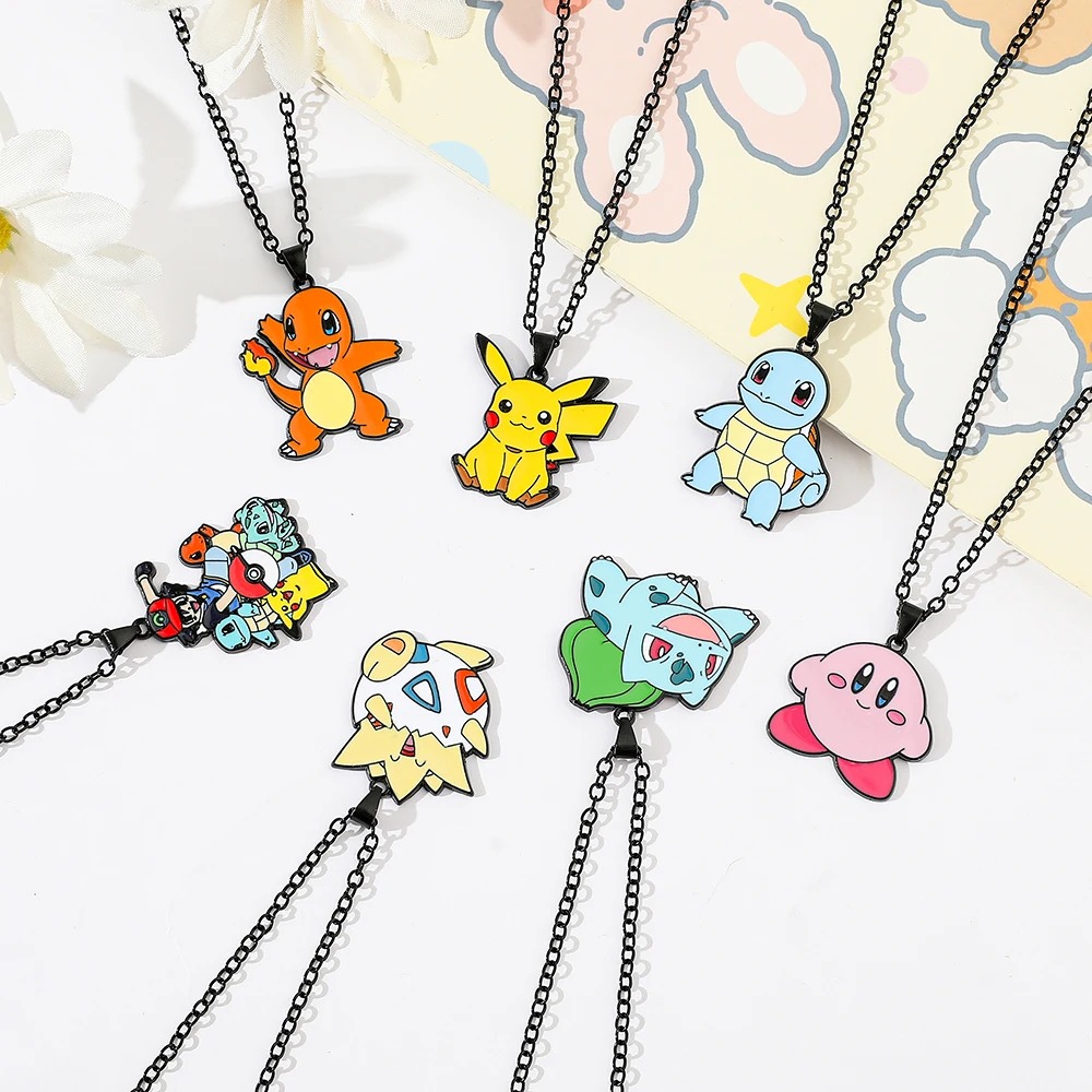 Jewelry Making Party - Anime Pokemon Metallspielzeug, Niedliche Figuren, Pikachu,