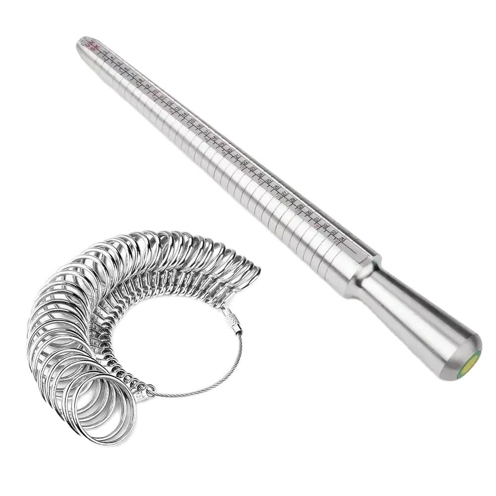 Jewelry Making Uk - Metall HK/US/JP/UK/EU Ring Sizer Dorn Ringe