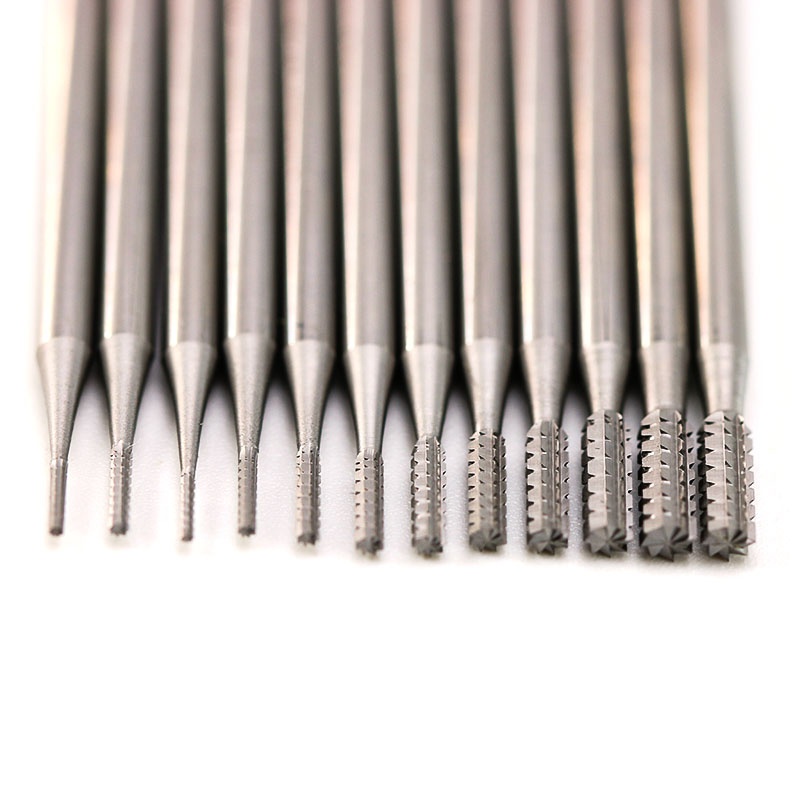 Jewelry Making Rotary Tool - Fünf Stück pro Set HSS-Rotationsfräser, zylindrisch,