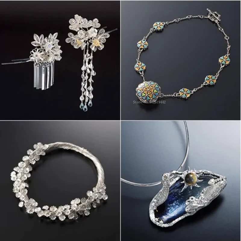 999er-Sterlingsilber, Ton, Sch – Jewelry Making Techniques Bewertung und Preis