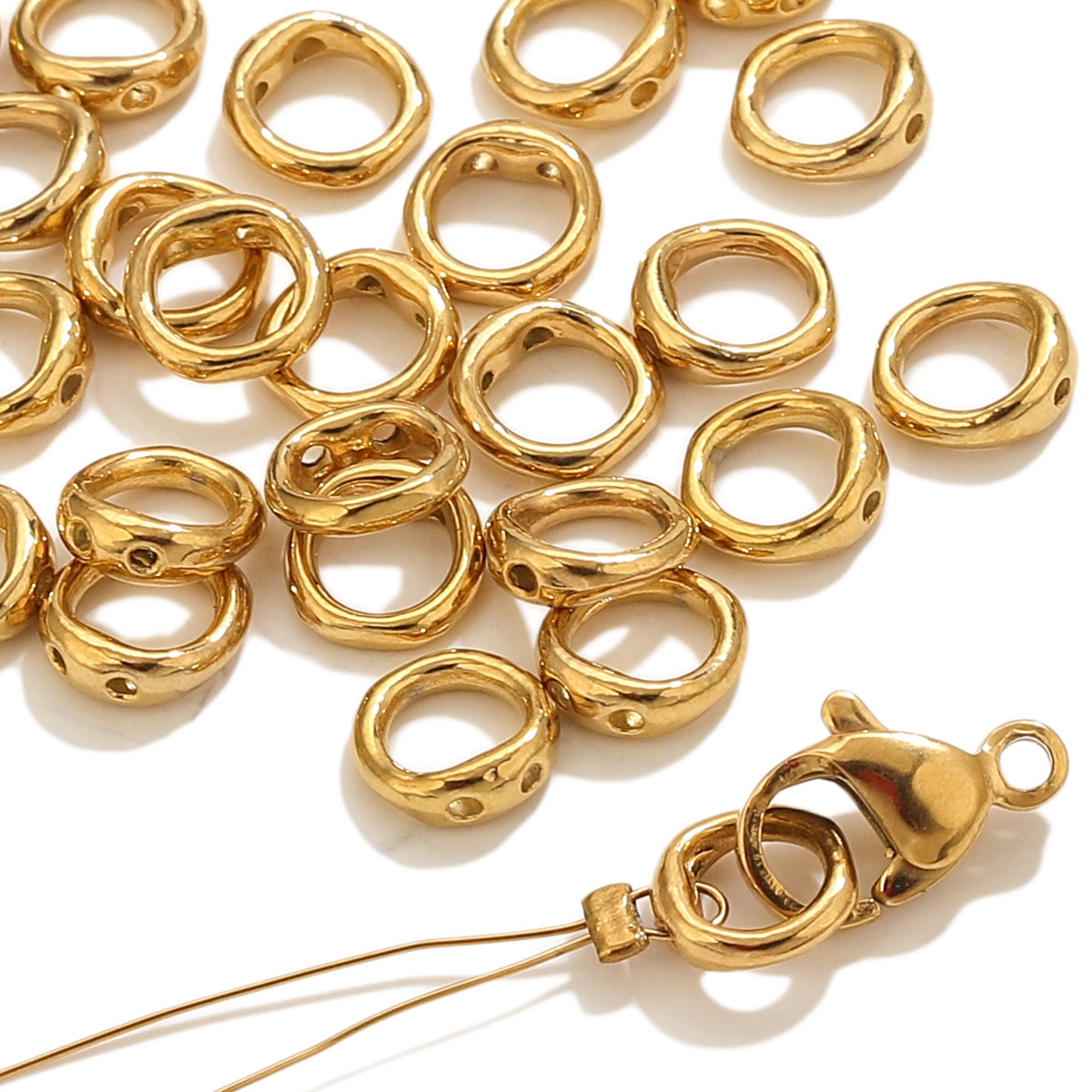 20 Stück Edelstahl-Verschlüsse – Jewelry Making Materials Bewertung und Preis
