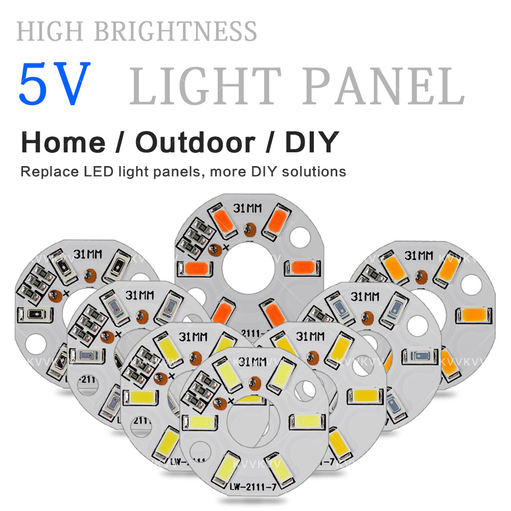 10PCS LED 5V 3W Farbe Lampe Pe – Jewelry Making Board Bewertung und Preis