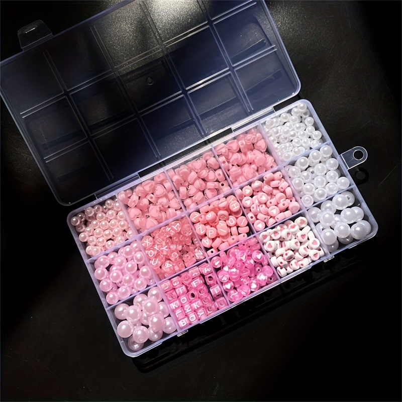 10-teiliges rosa Alphabet-Set, – Jewelry Making Online Bewertung und Preis