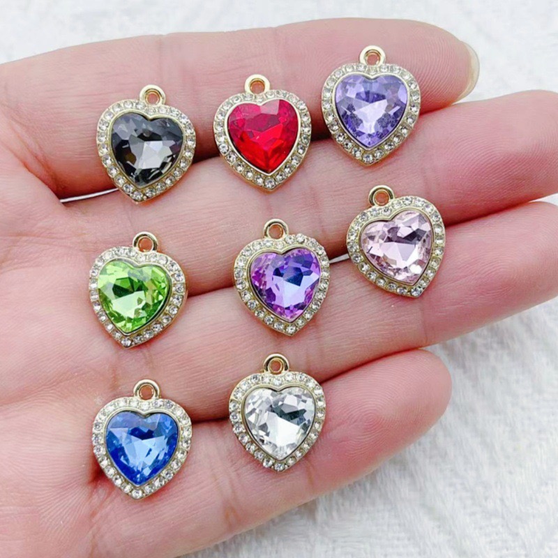 10 Stück herzförmige, mit bunt – Jewelry Making Party Bewertung und Preis