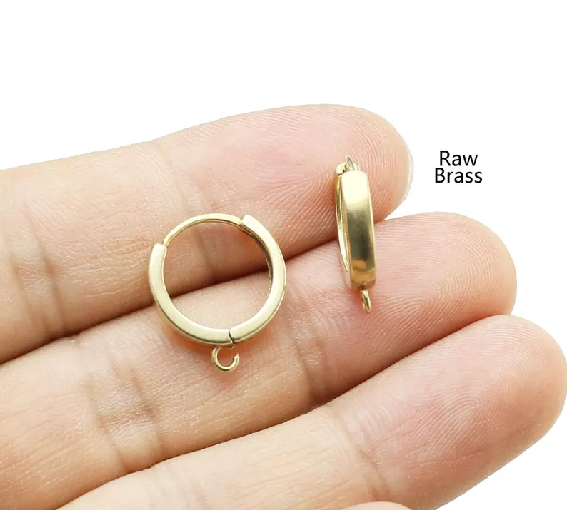 10 Stück Messing-Ohrreifen, Le – Jewelry Making Materials Bewertung und Preis