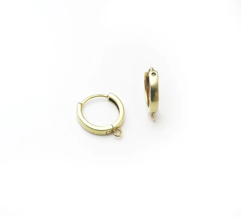 10 Stück Messing-Ohrreifen, Le – Jewelry Making Materials Bewertung und Preis