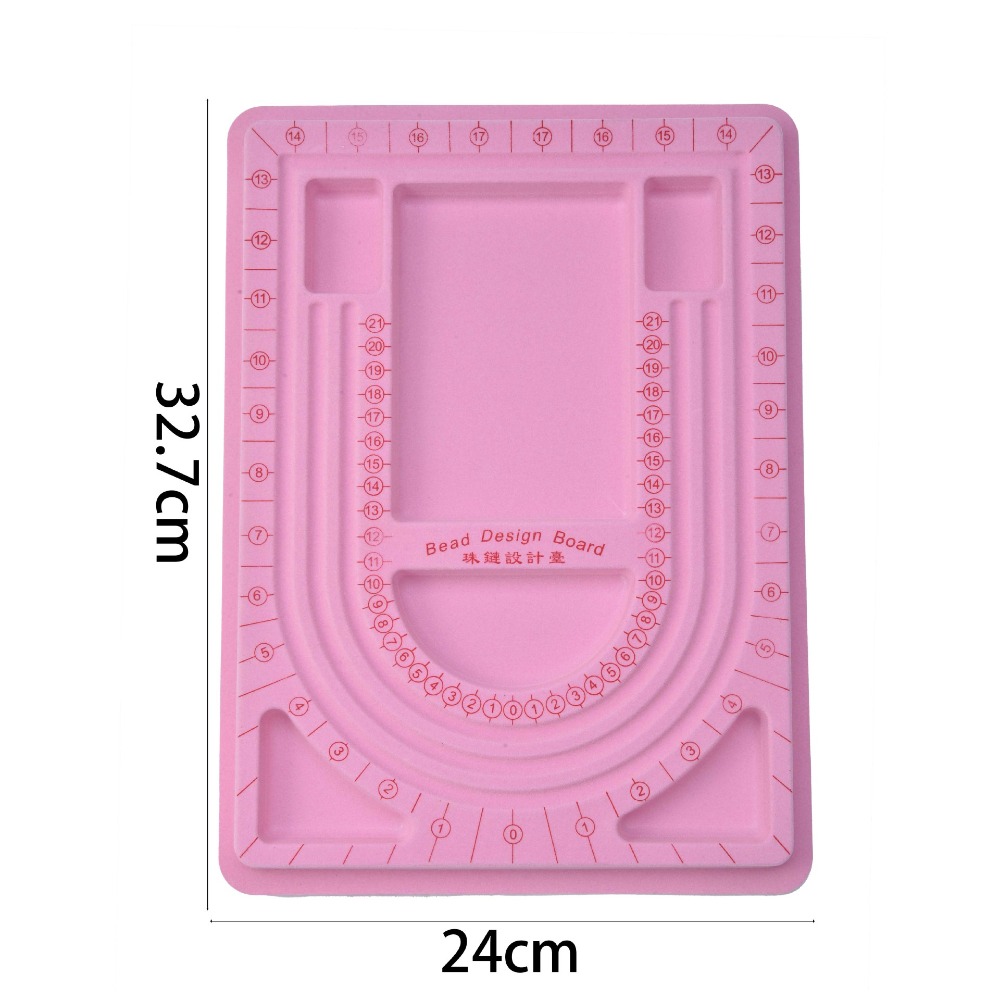 Buntes Flockeda-Perlenbrett fü – Jewelry Making Board Bewertung und Preis