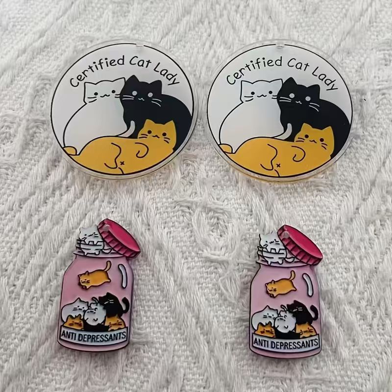 10 Stück niedliche Katzenanhän – Jewelry Making Party Bewertung und Preis