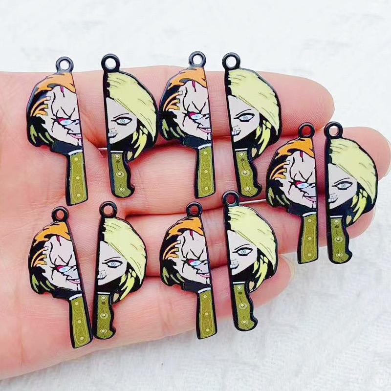 10 Stück Cartoon-Clown lustige – Jewelry Making Party Bewertung und Preis