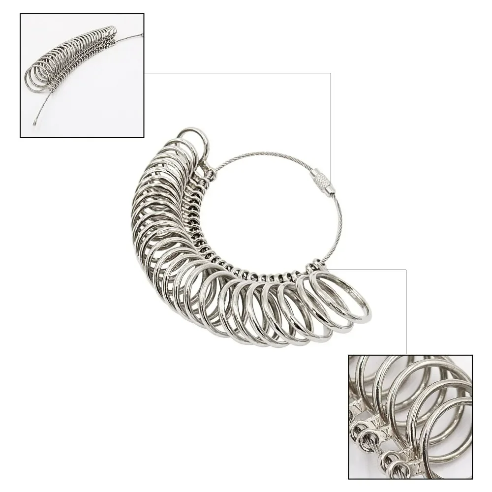 Metall HK/US/JP/UK/EU Ring Siz – Jewelry Making Uk Bewertung und Preis