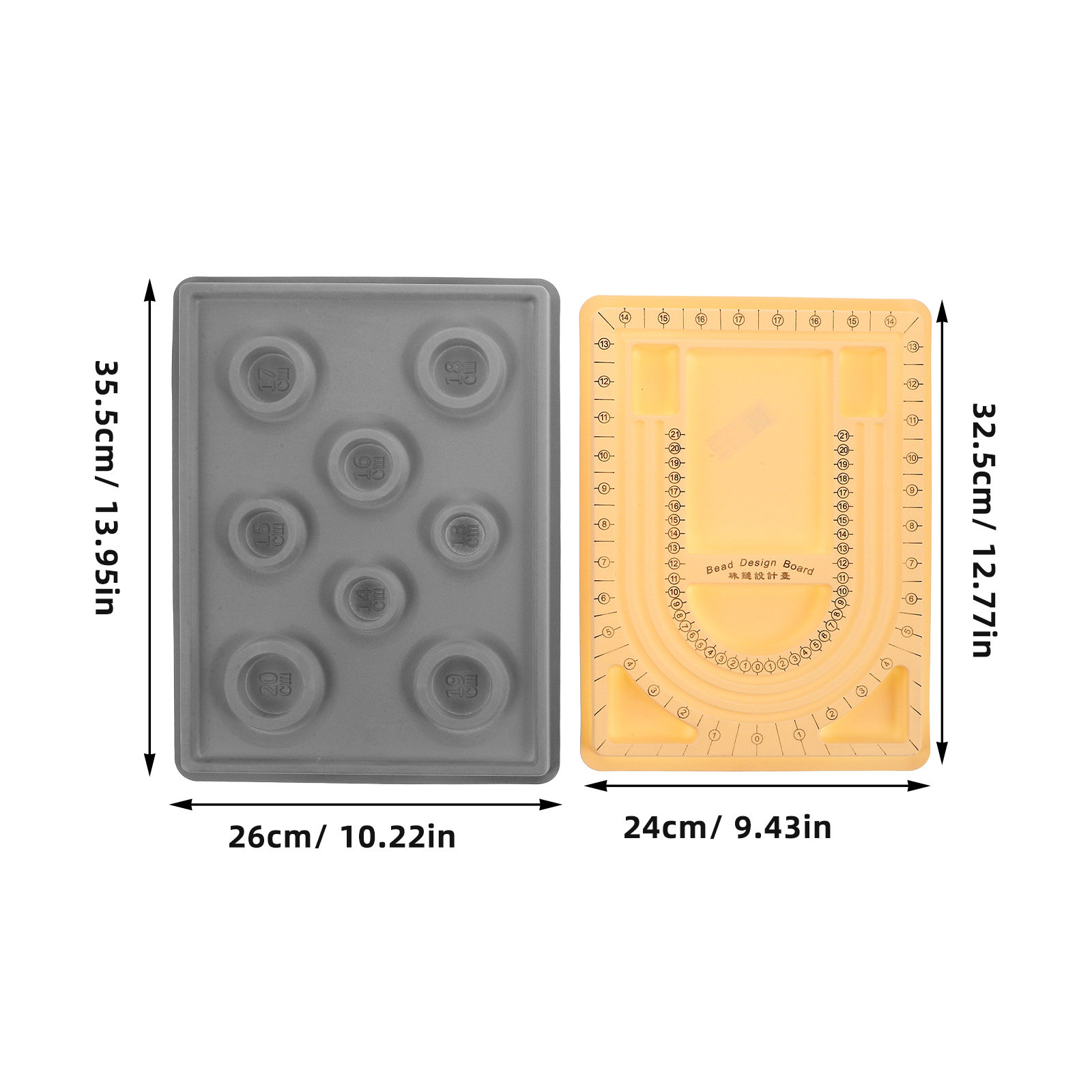 2 Stück Schmuckherstellungs-Pe – Jewelry Making Board Bewertung und Preis