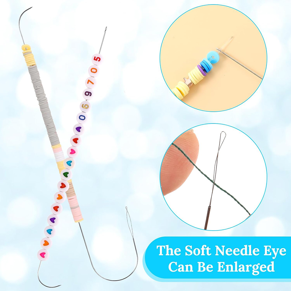 4 Stück Perlennadeln mit große – Beading Needle Fine Bewertung und Preis