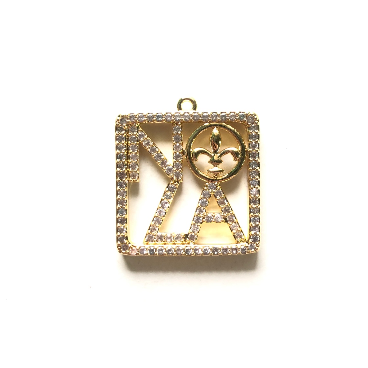 5 stücke Zirkonia Pflastern NO – Jewelry Making New Orleans Bewertung und Preis