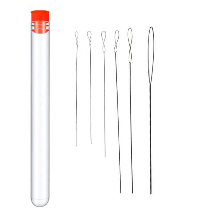 6 Stück/Set Oar 0,15-0,7 mm Dr – Beading Needle Fine Bewertung und Preis