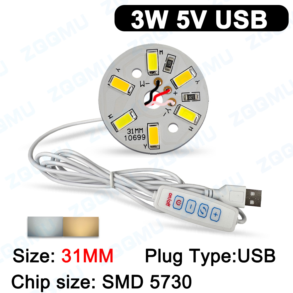 USB-LED-Lichtplatine DC5V 3W 6 – Jewelry Making Board Bewertung und Preis