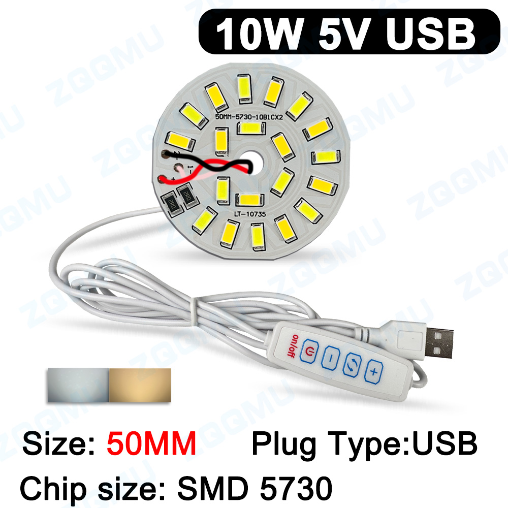 USB-LED-Lichtplatine DC5V 3W 6 – Jewelry Making Board Bewertung und Preis
