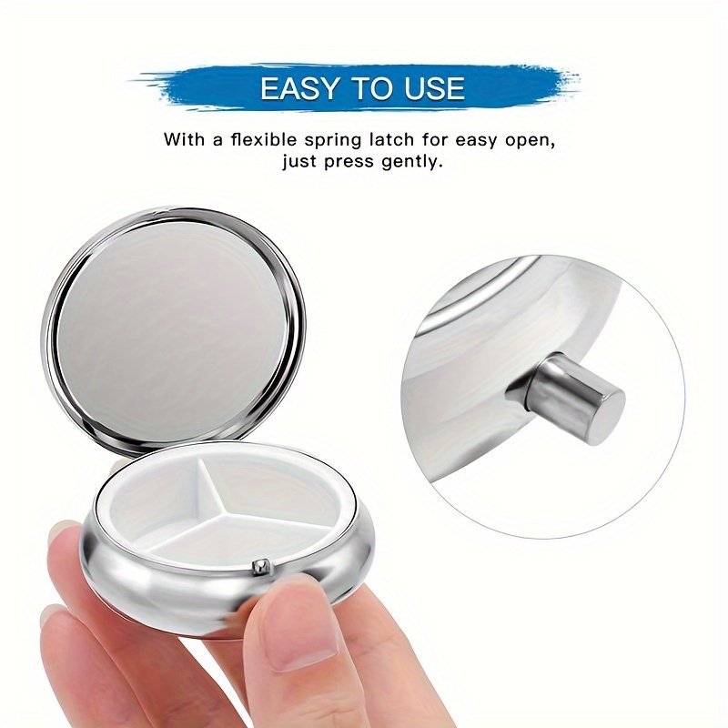 Eine dreilagige Pillendose mit – Jewelry Making Place Bewertung und Preis