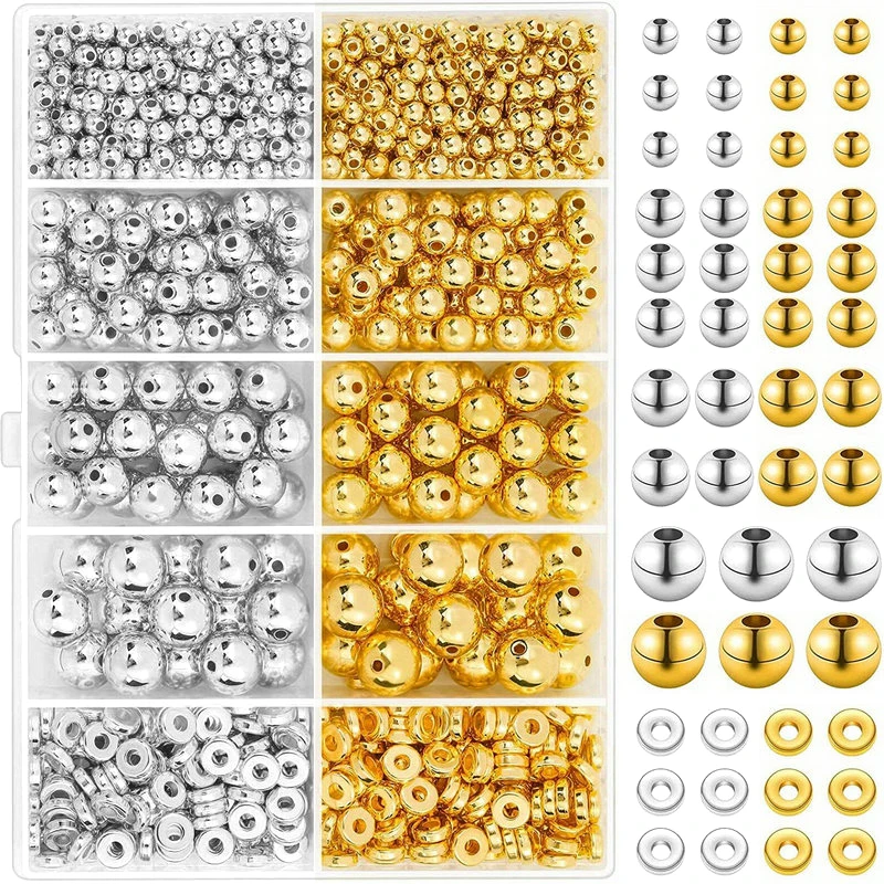 1000 Stück goldene Distanzperl – Jewelry Making Online Bewertung und Preis