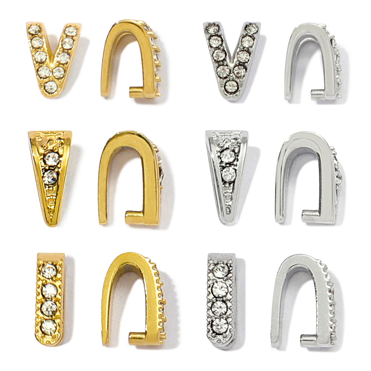 5 Teile/los Edelstahl Clips Ve – Jewelry Making Materials Bewertung und Preis