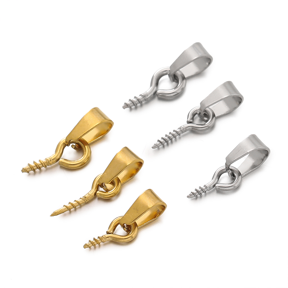 20 Stück Edelstahl-Schraubösen – Jewelry Making Rivets Bewertung und Preis
