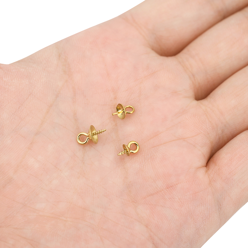 20 Stück Edelstahl-Perlenanhän – Jewelry Making Rivets Bewertung und Preis