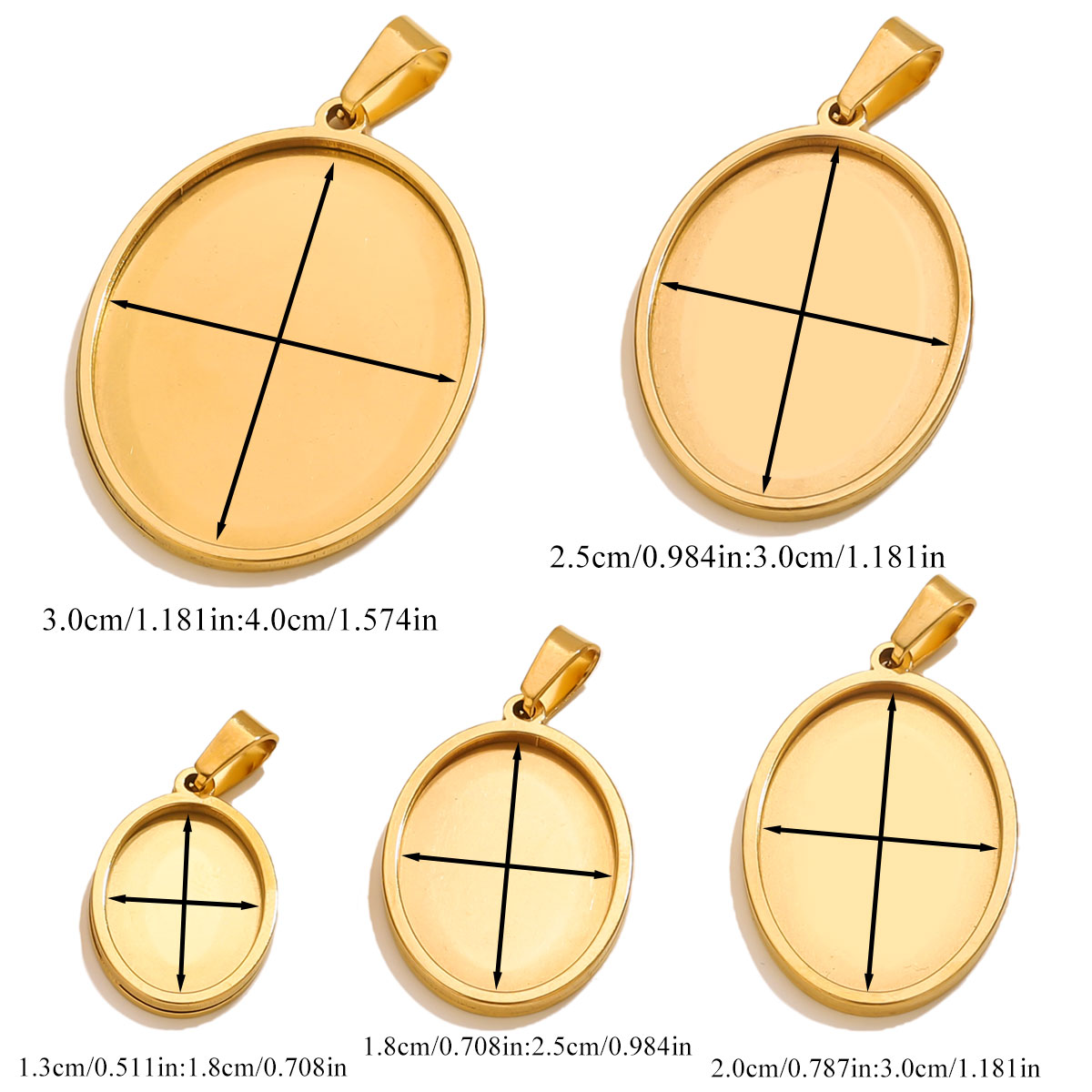5PCS Edelstahl Charms Vergolde – Jewelry Making Materials Wholesale Bewertung und Preis