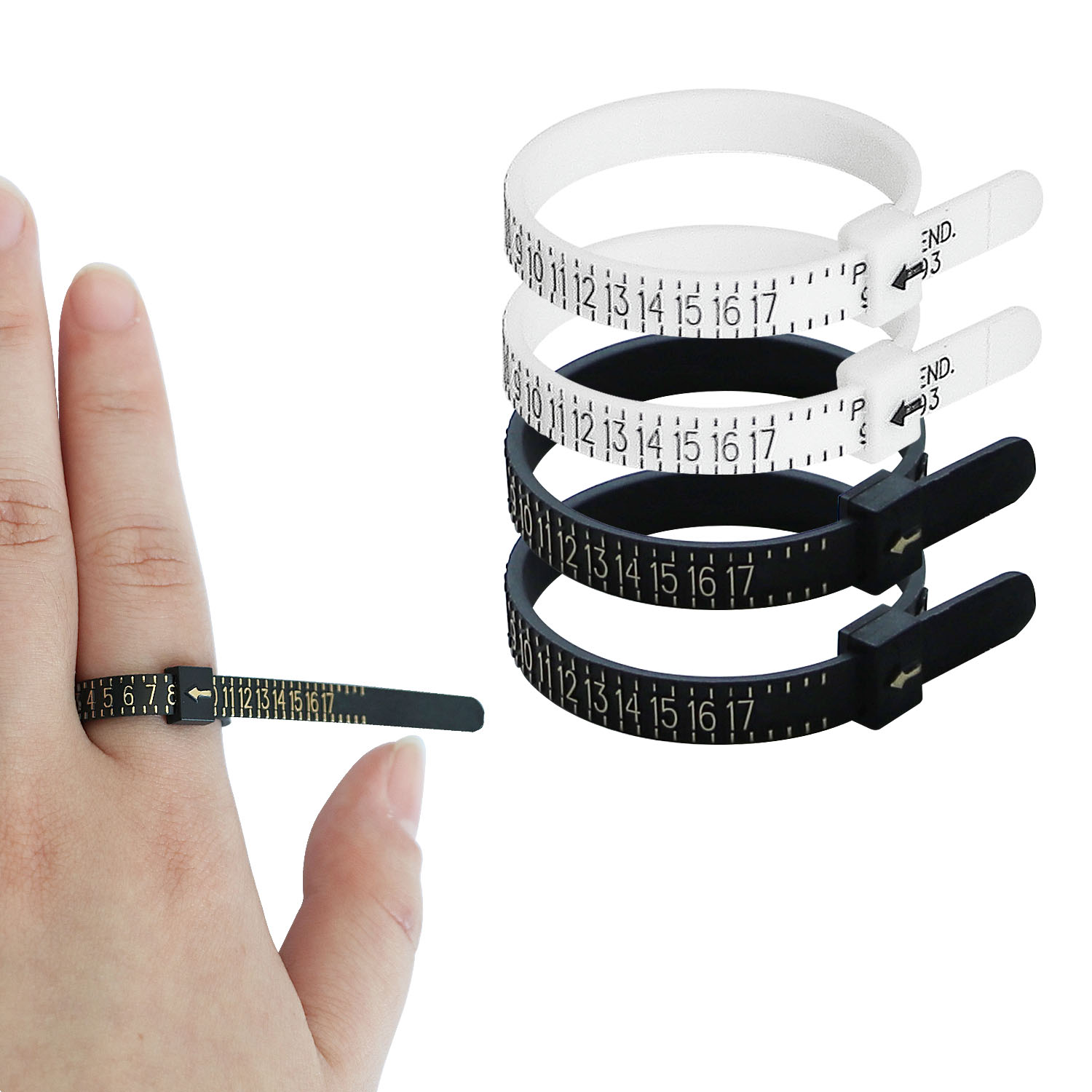 US/UK/EU/HK/JP Ring Sizer Fing – Jewelry Making Uk Bewertung und Preis