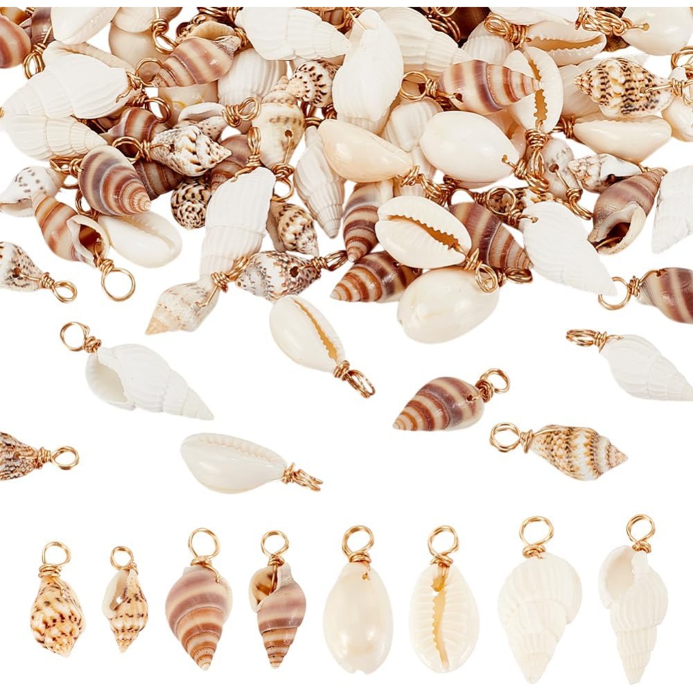 100 Stück 4 Stile natürliche M – Jewelry Making Online Bewertung und Preis