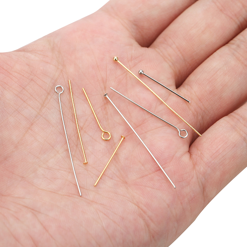 100 Stück Edelstahl-Kopfstifte – Jewelry Making Rivets Bewertung und Preis