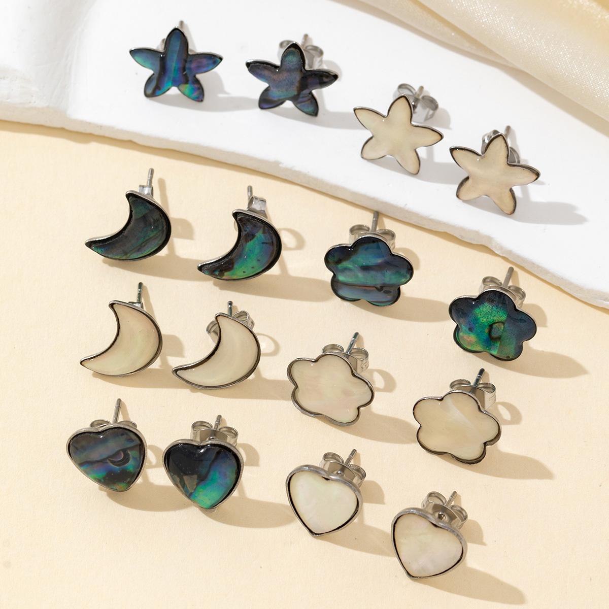 2 stücke Natürliche Shell Blau – Jewelry Making Place Bewertung und Preis
