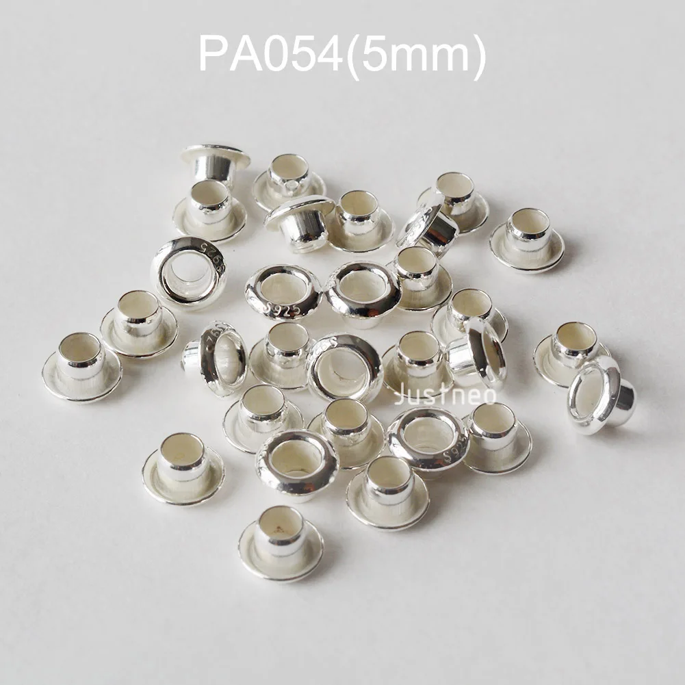 Ösenniete aus 925er-Sterlingsi – Jewelry Making Rivets Bewertung und Preis