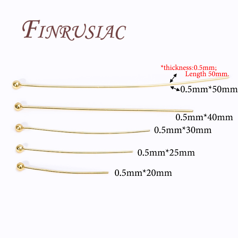 50 Stück 20–50 mm vergoldete S – Jewelry Making Rivets Bewertung und Preis
